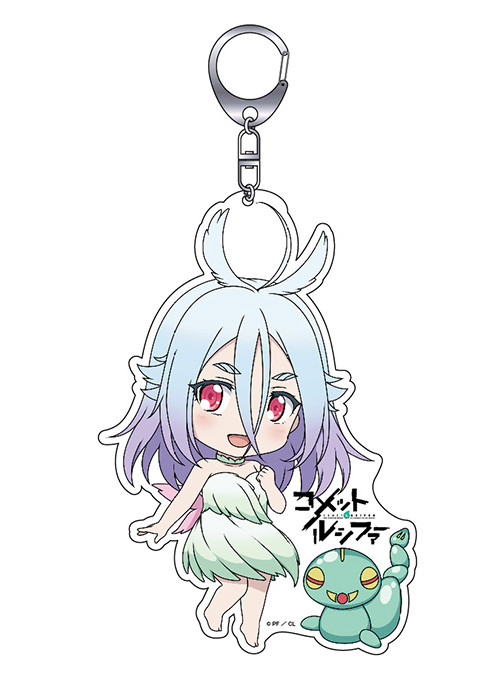 Comet Lucifer Felia & Moura Acrylic Keychain